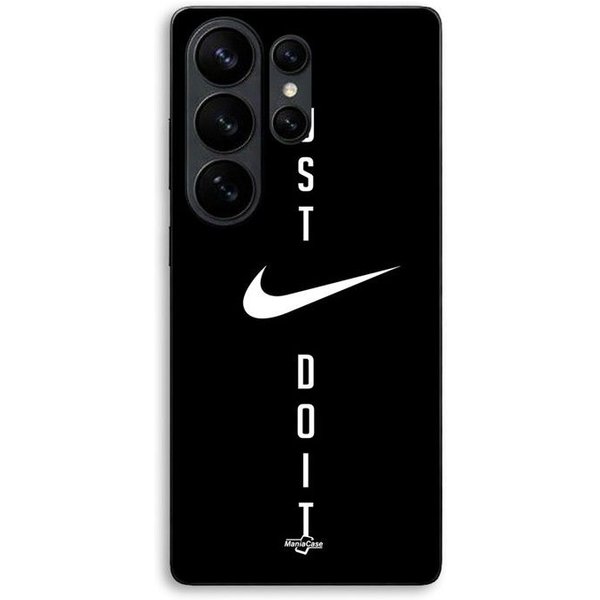 Funda Para Samsung Galaxy S26 Ultra Logo Nike Just Do It Fondo Negro Maniacase Negro-image