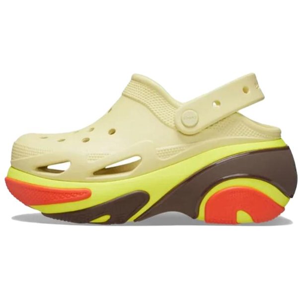 Zuecos Crocs Bubble Crush SéSamo Unisex Zapatillas Crema 210061-0HX 36-37-image