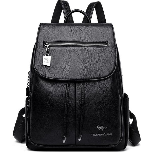 Mochila OtoñO E Invierno Nueva Gran Capacidad Casual Bolso De Hombro Moda Bolsa De Viaje Universitaria-image