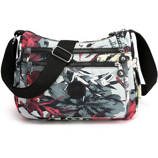Damska Torba Na Jedno Ramię Typu Crossbody O DużEj PojemnośCi, Modna I Uniwersalna, Wodoodporna Torba Z Nylonu PłóCiennego Black-image