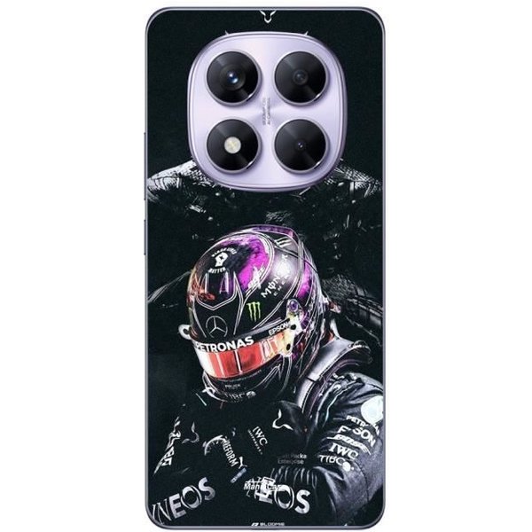 Funda - Maniacase - Xiaomi Redmi Note 14 Pro 5G - Negro - Pantera Negra - Flexible Negro-image