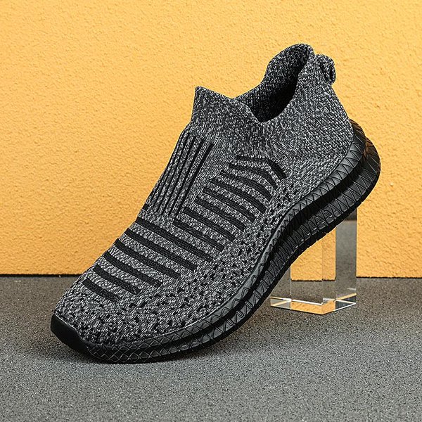 Zapatos Casuales Transpirables Para Hombre Zapatos Ligeros Para Caminar Al Aire Libre Para Hombre Zapatillas Antideslizantes Para Hombre Zapatos Planos Slip-On Zapatos Vulcanizados 45-image