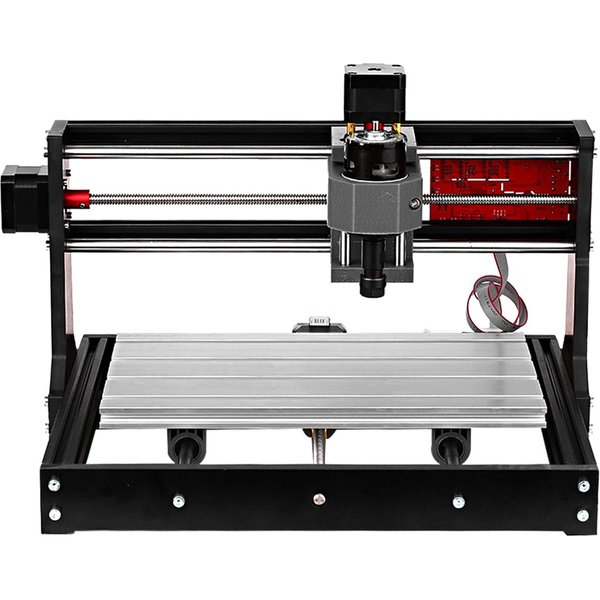 Ulepszona Wersja CNC 30*18 PRO Grbl Control DIY Mini Maszyna CNC 3-Osiowa Frezarka PCB Do Drewna Without Laser Gray-image