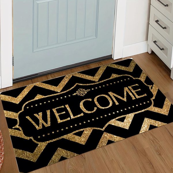 Wycieraczka Dywanik Rug - WzóR Dekoracja Domu AntypośLizgowa Mata PodłOgowa Do Przedpokoju Mata Drzwiowa Mata PodłOgowa Wycieraczka 50X80Cm-image