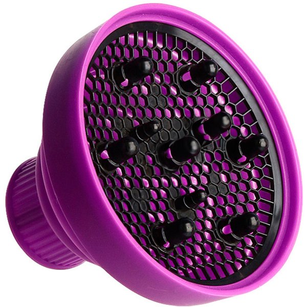 Secador De Pelo Plegable, Accesorio Difusor, Secador IóNico, Secado RáPido, PortáTil, Plegable De Viaje PúRpura-image