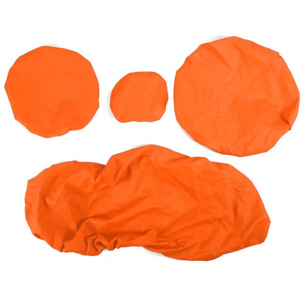 Pokrowiec Na Fotel Dentystyczny PU Wodoodporny Pokrowiec Ochronny Ochraniacz Akcesorium Dentystyczne Orange-image