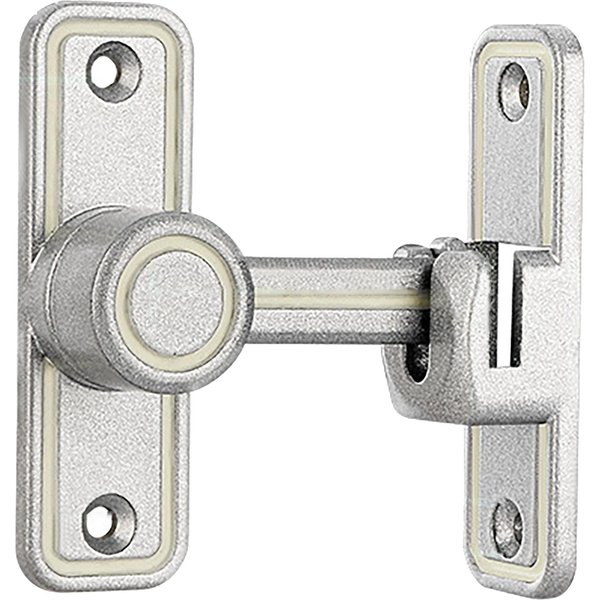 Pestillo De Puerta Corredera Luminoso Antirrobo Seguro Acero Inoxidable 90 180 Grados Cerradura De Puerta Para Granero Plata-image