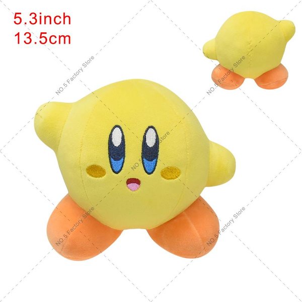 Gra Star Kirby Pluszowa Lalka Peluche 5“ Kawaii RóżOwy Kirby Szary Kirby Duch Kirby Anime Pluszowe Zabawki Prezenty ŚWiąTeczne Dla Dzieci-image