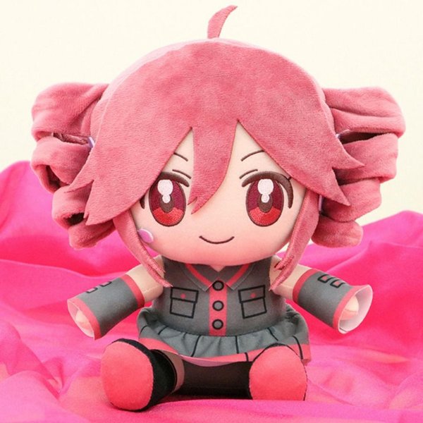 PeriféRicos De Anime Kasane Teto Peluche CojíN Suave DecoracióN Del Hogar Peluche Diva Vtuber Kawaii Peluche Juguete Teto NiñOs Adultos Pink-image