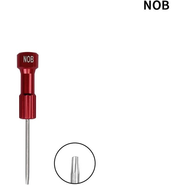 Kit De Destornillador Para Implantes Dentales Acero Inoxidable Destornillador De Micro Tornillo Para Laboratorio Dental Herramientas De OdontologíA Brown-image