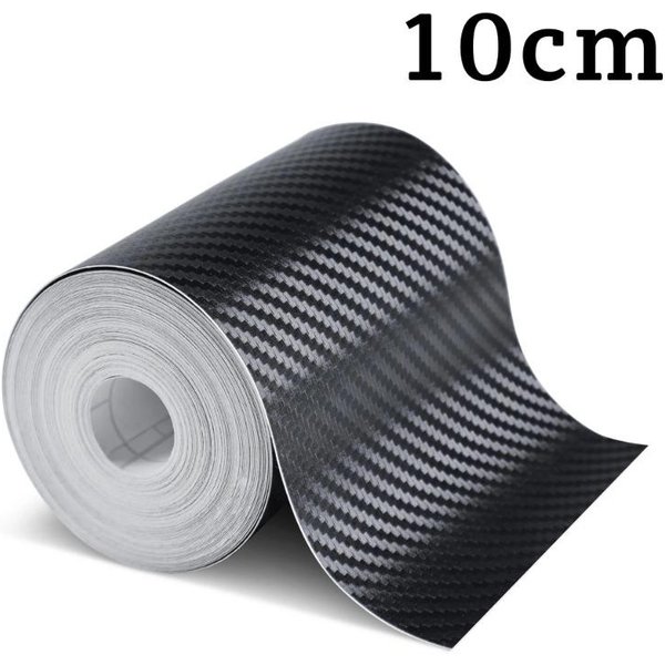 1-10M Nano Fibra De Carbono Coche 3D Cinta Adhesiva Pegatina Puerta Espejo Retrovisor Pasta Protectora Tira DIY ProteccióN PelíCula Protectora Adhesivo Impermeable 1PCS-image
