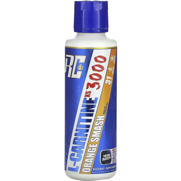 Ronnie Coleman, EdicióN Vita, L-Carnitinaxs 3000, Orange Smash, 16 Fl Oz (473.28 Ml)-image