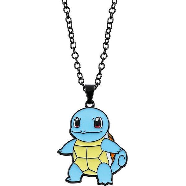 Anime Pokemon Metalowa Zabawka Urocza Figurka Pikachu Squirtle Psyduck Charmander Ozdoba Imprezowa Cosplay Prezent TrwałY NajwyżSza Jakość Blue-image