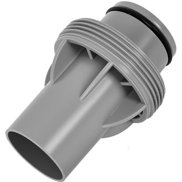 ZłąCzka Adapter Do WężA Basenowego 38Mm Szczelna Plastikowa Armatura Rurowa Do PołąCzenia Rury Wodnej Basenu A1 Gray-image