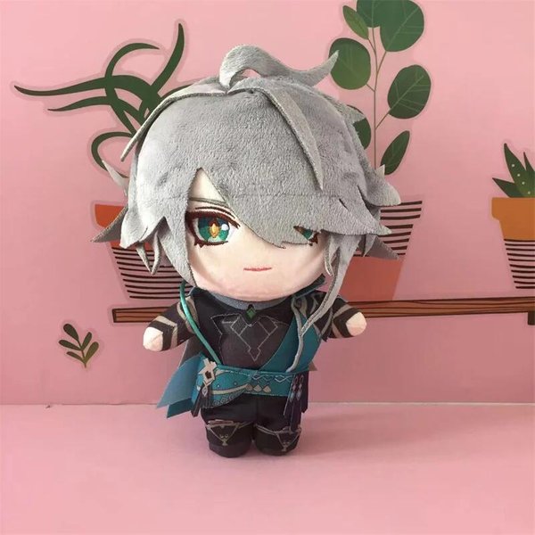 Pluszowa Lalka Valorant 20Cm Anime Urocza MięKka Wypchana Postacie Jett Lalki Poduszka Do Gry Zabawka Prezent Na BożE Narodzenie Urodziny 20Cm-image