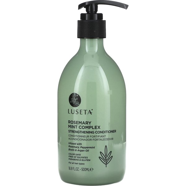 Luseta Beauty, Rosemary Mint Complex, WzmacniająCa OdżYwka Do WłOsóW, Do Wszystkich WłOsóW, 16,9 Fl Oz (500 Ml) Gray-image