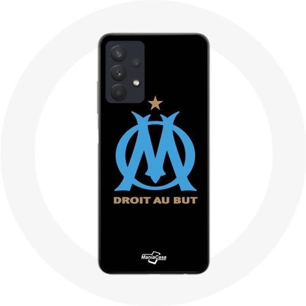 Funda - Olympique De Marsella - Samsung Galaxy A32 5G - Flexible - Deportivo - Negro Negro-image