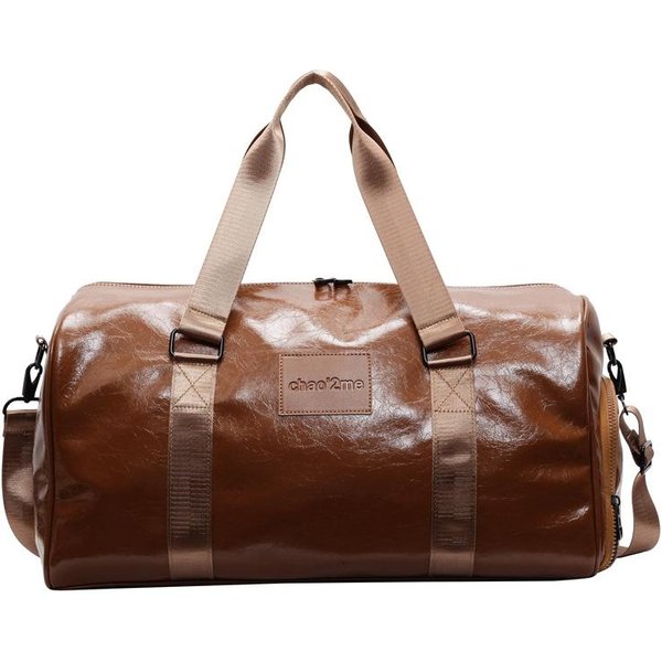 Bolsa De Viaje De Moda Impermeable Para Viaje De Negocios De Gran Capacidad AlmacéN De Zapatos Mano SeparacióN Seco HúMedo Bolsa De Entrenamiento SensacióN Avanzada Bolsa De Gimnasio-image
