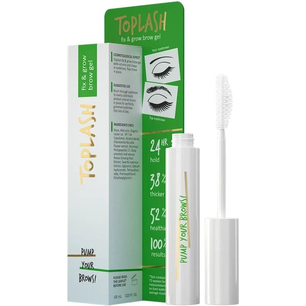 Toplash Fix & Grow żEl Do Brwi Zielony-image