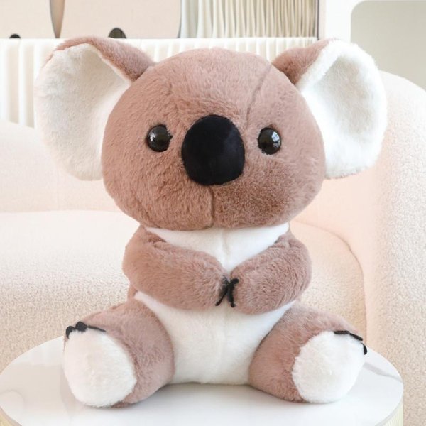 32Cm/40Cm Uroczy Symulowany Miś Koala MięKka Pluszowa Zabawka Australia Przygoda Lalka Koala Wypchany Prezent Urodzinowy 18X26X32Cm-image