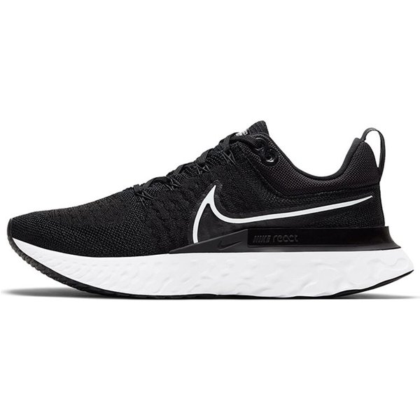Nike React Infinity Run Flyknit 2 Czarne Damskie Sneakersy Iron-Grey BiałE CT2423-002 36-image