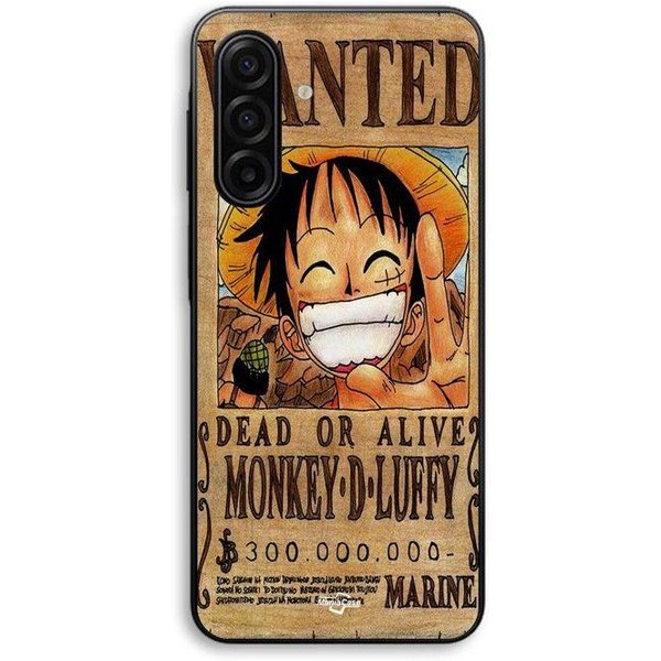 Etui Na Samsunga Galaxy A17 One Piece Plakat Wanted Monkey D. Maniacase Luffy'ego-image