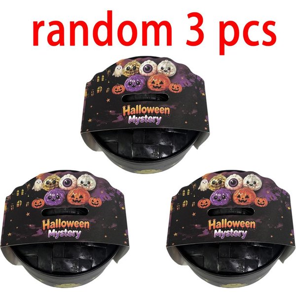 Nowe Halloweenowe PierożKi Duchyzabawka MięKka Powolna SprężYstość Squishy Zabawka Fidget Z Parowarem Parowane PąCzki Nadziewane Zabawka OdstresowująCa-image
