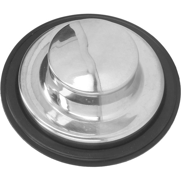 TapóN Para Fregadero De Cocina Acero Inoxidable Cepillado TapóN Para Triturador De Basura Anillo De Sellado De Goma TapóN Para Fregadero-image