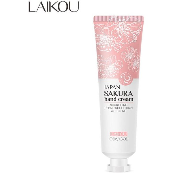 Laikou Sakura Krem Do RąK NawilżAjąCy I RegenerująCy Szorstką SkóRę PielęGnacja DłOni-image