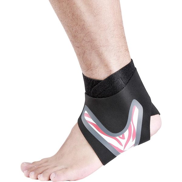 1 Pieza Soporte Deportivo De Tobillo Con CompresióN Estabilizador De Tobillo FéRula Dolor De TendóN Correa Para Alivio Del Dolor Envoltura Para Esguince De Pie LesióN Baloncesto FúTbol L-image