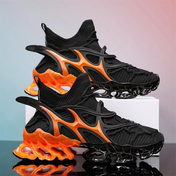 Zapatos De Hombre, Zapatillas De Deporte Para Hombre, Zapatos Casuales Para Hombre, Tenis, Zapatos De Lujo, Zapatos De Entrenamiento Transpirables Para Carreras, Mocasines De Moda, Zapatos Para Correr Para Hombres 45 Black-image