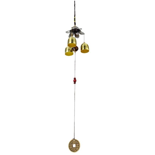 Campanas De Viento Para Exterior JardíN Patio Tubos Campanas Cobre Antiguo CarrillóN De Viento Colgante De Pared DecoracióN Para El Hogar DecoracióN Campanas De Viento-image