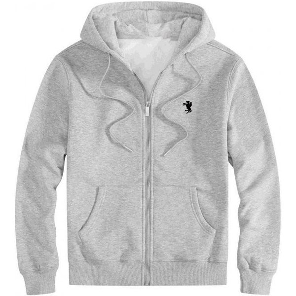 CáRdigan Con Capucha Y Cremallera Para Hombre Transfronterizo 2025: Sudadera Casual De Moda OtoñO/Invierno Para Europeos Y Americanos L Gris Claro-image
