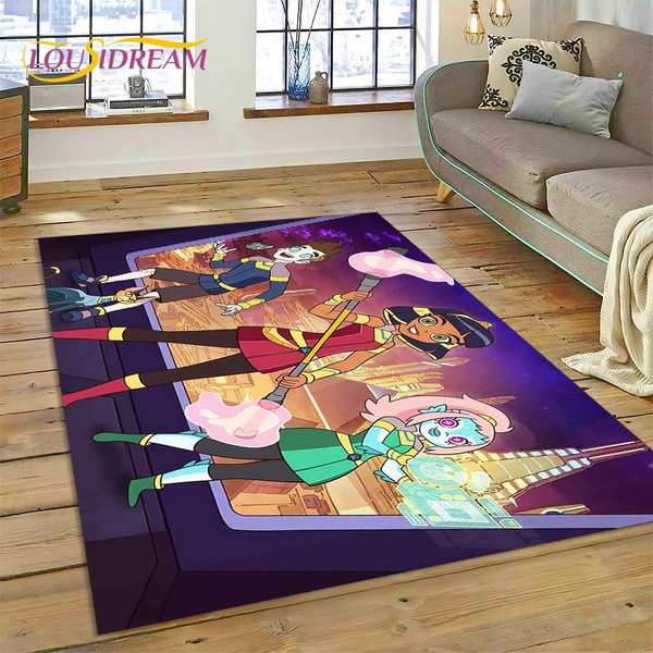 3D Kleopatra W Kosmosie KreskóWka Dywanik Dywan Do Salonu Sypialni Dekoracja Domowa Sofa, Dywanik DziecięCy AntypośLizgowa Mata PodłOgowa Prezent 40X60Cm( 15X23In ) Brown-image