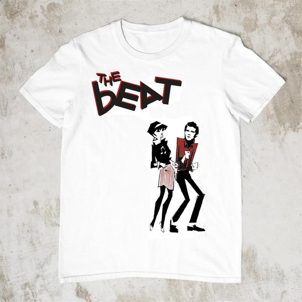GorĄCy Koszulka The Beat English BiałA Unisex Wszystkie Rozmiary S Do 5XL TA5150 Koszulka Unisex XL White-image