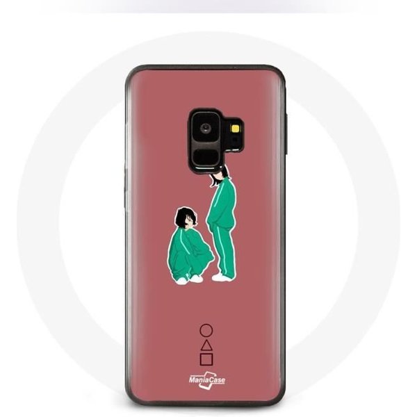 Coque Pour Samsung S9 Plus Squid Game Ji Yeong NuméRo 240 Et Kang Sae Byeok NuméRo 067-image