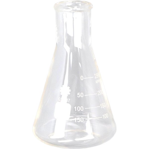 4 Szt. Kolba Erlenmeyera SzkłO Borokrzemowe 50Ml 100Ml 250Ml 500Ml Chemia Kolba StożKowa Do Laboratorium White-image