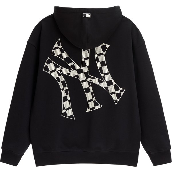 MLB 23Fw New York Yankees Nadruk Z Logo Bluza Sportowa Bluzy Unisex Czarny 3AHDO0134-50BKS S Black-image