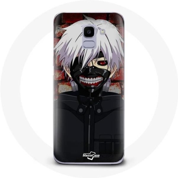 Funda Para Samsung Galaxy A8 2018 Tokyo Ghoul Kaneki Ken MáScara Anime JaponéS-image