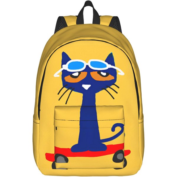 Pete Kot Plecak Nastolatka Outdoorowy Studencki Biznesowy Plecak Na Co Dzień Dla MężCzyzn Kobiet Torba Na Ramię Na Laptopa Komputer S-image