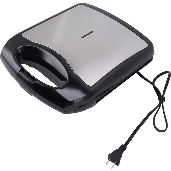 Mini MáQuina Para Hacer Gofres, Para El Hogar, Para Hacer SáNdwiches, Desayuno, Plancha Multifuncional Para Calentar SáNdwiches L Gray-image