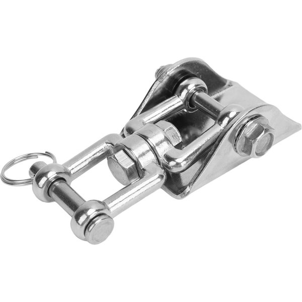 Gancho Para Columpio Giratorio 360 Grados De Acero Inoxidable Para Interior Exterior Colgador Para Silla Hamaca Saco De Boxeo-image