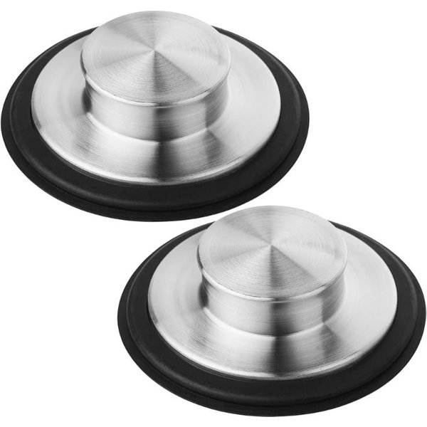 TapóN Universal Para DesagüE De Fregadero TapóN Esencial Para Fregadero TapóN Para Triturador De Basura Adecuado Para Fregaderos De Cocina Y BañO 1 Gray-image