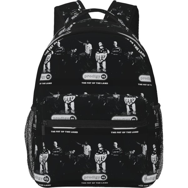Banda The Prodigy Mochila Fotl Shellshock Rb Estudiante NiñOs NiñAs Bolsa De Libros Bolsa Escolar Para NiñOs Bolsos De Hombro Para PortáTil Para Hombres Mujeres One Size-image