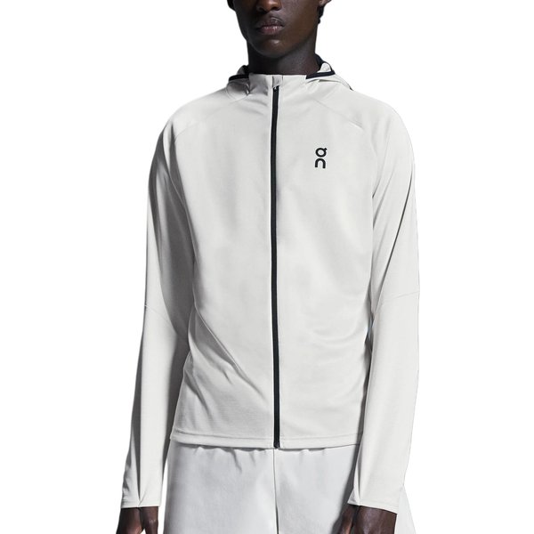 Chaqueta Deportiva Con Capucha Y Cremallera ON Climate Para Hombre, Color Plata, 1ME10250296 S White-image
