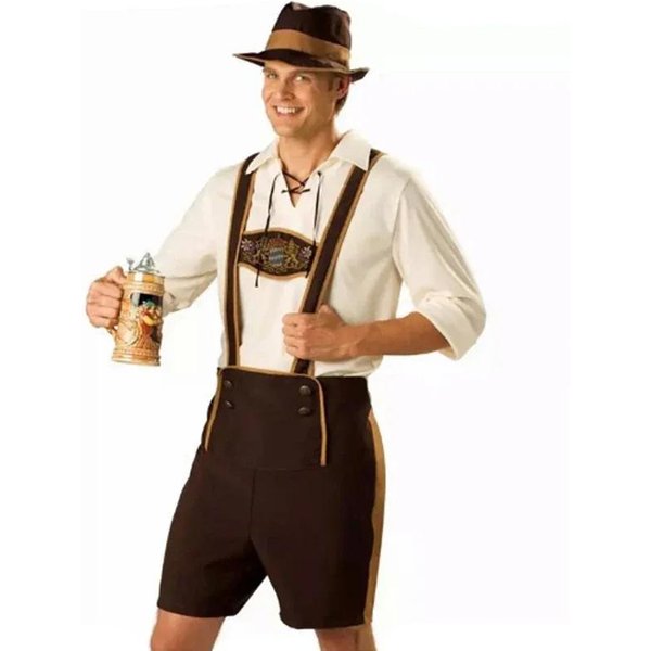 Kostiumy Na Oktoberfest Dla Par Parada Barman Tawerny StróJ Kelnerki Cosplay Halloween Karnawał Bal Przebraniowy Xxl&Oktoberfest-image