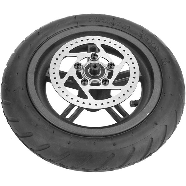 NeumáTico De Rueda Trasera Con Freno De Disco Para Patinete EléCtrico Mijia M365 Negro-image