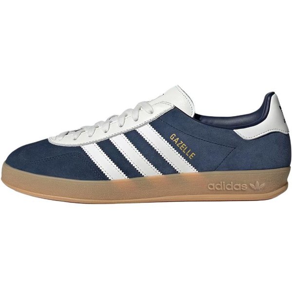 Adidas Gazelle Indoor Azul Noche Blanco NúCleo Goma Zapatillas Unisex Azules IH9650 39⅓ Blue-image