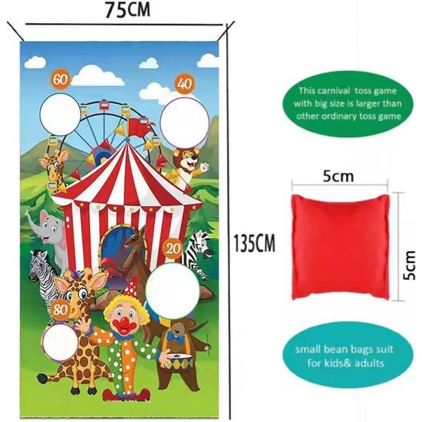 Lanzar Jugar Bolsas De Frijoles Juguete Juego Bolsas Seguras Para Lanzar Para Adultos Exterior Fiesta De Navidad Juegos De Carnaval Juguetes Para NiñOs-image