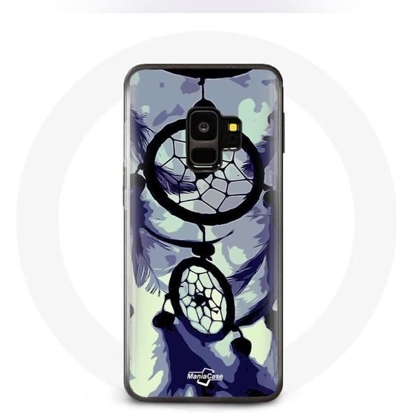 Funda Para Samsung Galaxy S9 Plus AtrapasueñOs Morado Gris Y Negro-image